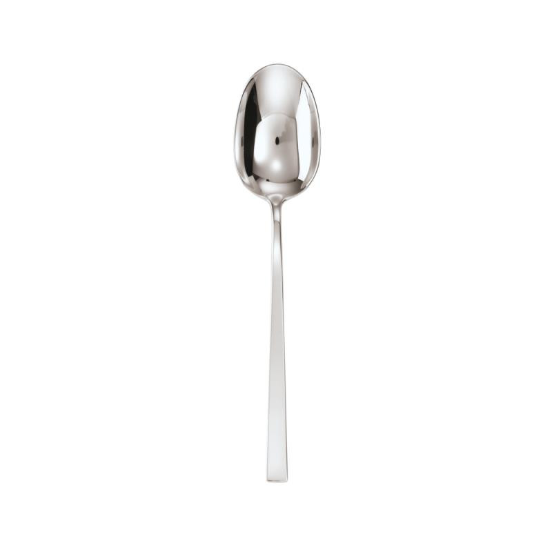 SILVER PLATED SERVING SPOON 52730-44 Q LINE