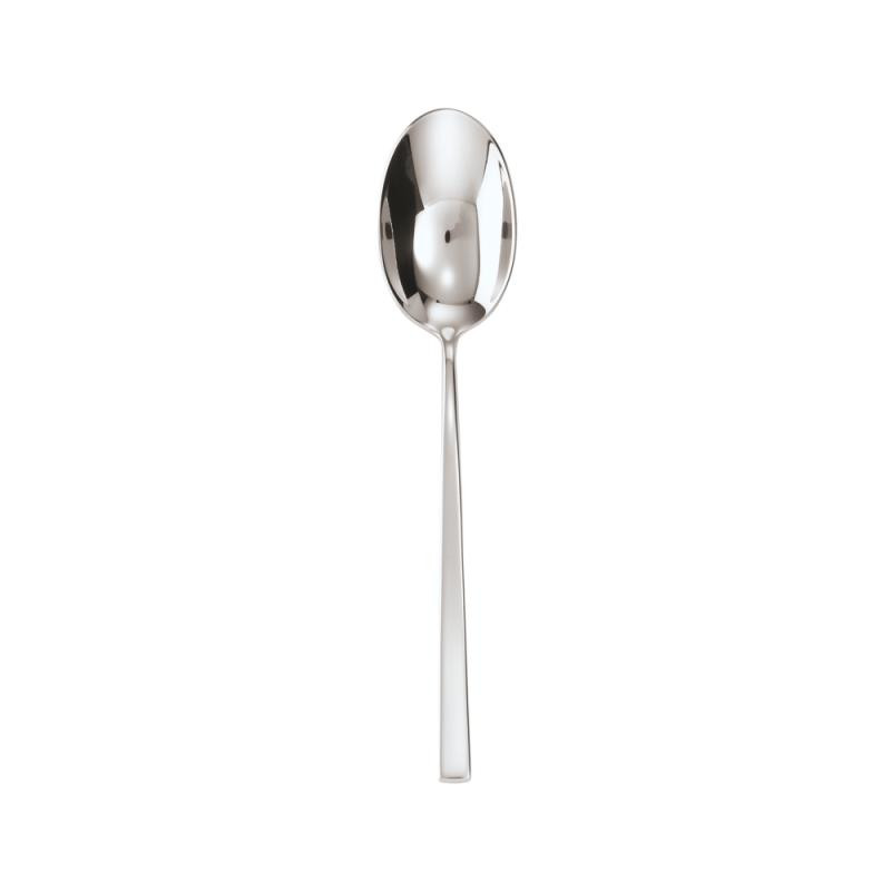 SILVER PLATED DESSERT SPOON 52730-25 Q LINE