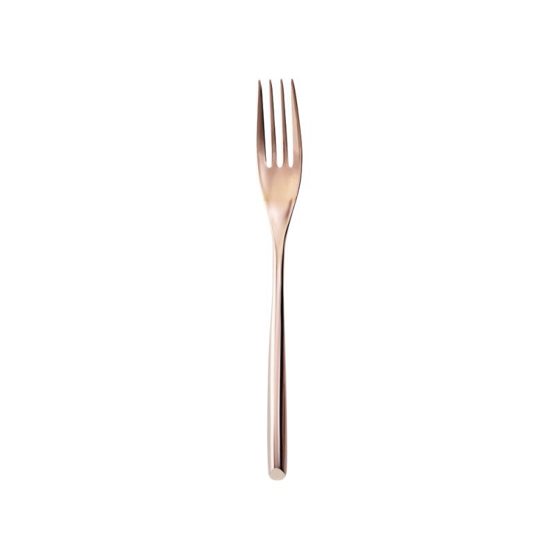 TABLE FORK 52719C-08 BAMBOO PVD COPPER