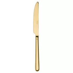 TABLE KNIFE LINEAR PVD GOLD...
