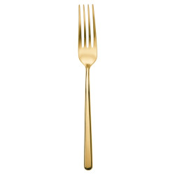 SERVING FORK LINEAR PVD GOLD 52713G-45