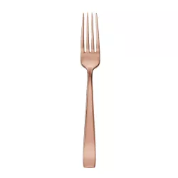TABLE FORK FLAT PVD COPPER...