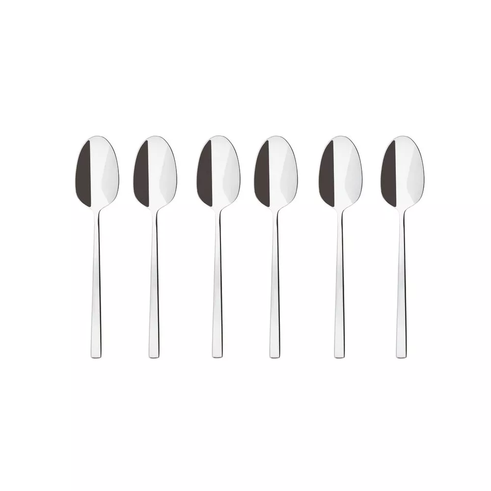 SET 6 CUCCHIAI MOKA ROCK INOX 52562-37-SAMBONET