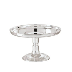 SILVERPLATED FRUIT/PASTRY STAND, SILVER PLATED CONTOUR 53136-18