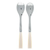 SALAD CUTLERY SET -NATURA PEARL