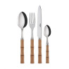 CUTLERY SET OF 24 PIECES BAMBOO