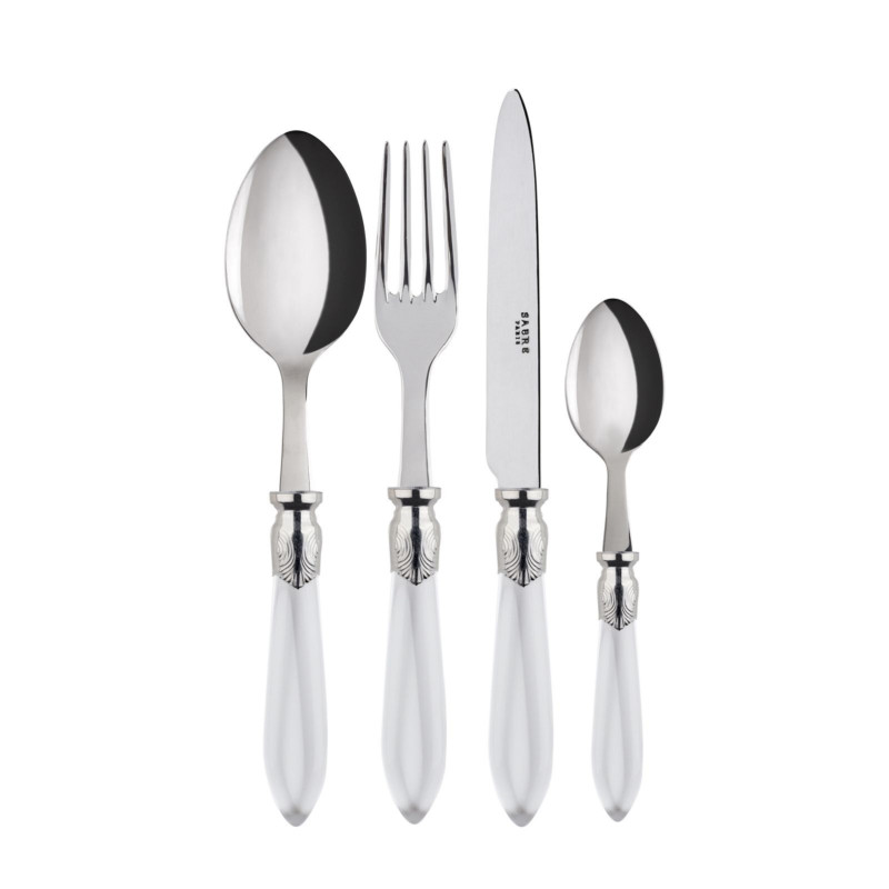 SET DI 24 POSATE BAGUETTE CLEAR