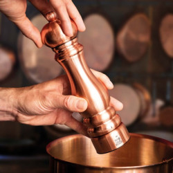 PARIS CHEF 22 CM PEPPER MILL INOX COPPER PLATING 42695P22