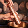 PARIS CHEF 22 CM PEPPER MILL INOX COPPER PLATING 42695P22