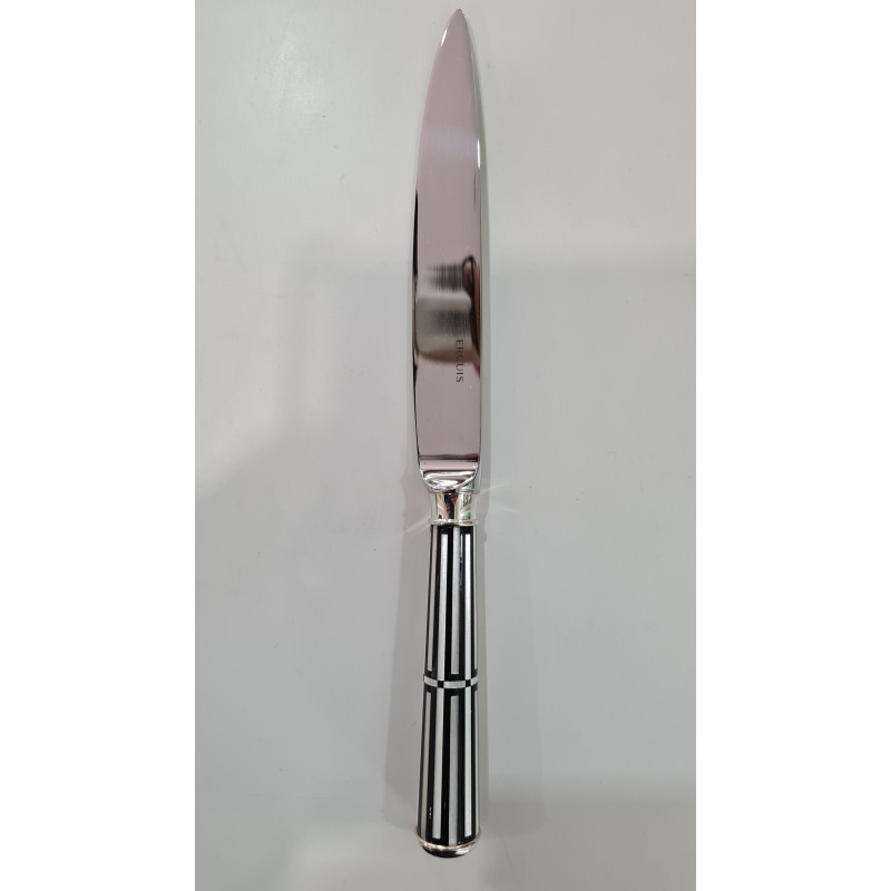 SILVERPLATED TABLE KNIFE PAQUEBOT BLACK F600571