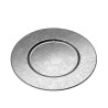 SILVER PLATED PRESENTATION PLATE 32,5 CM 4105970 JARDIN D EDEN