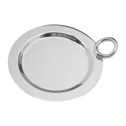 SILVER PALTED BREAD PLATE...