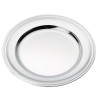 SILVER PLATED ROUND PLATTER 40CM 4114040 ALBI