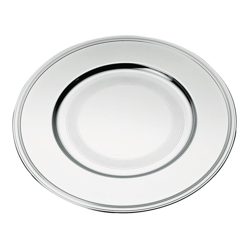 SILVER PLATED PRESENTATION PLATE 30 CM 4114965 ALBI