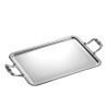 SILVER PLATED RECTANGULAR PLATTER 49X39CM 4202100 MALMAISON