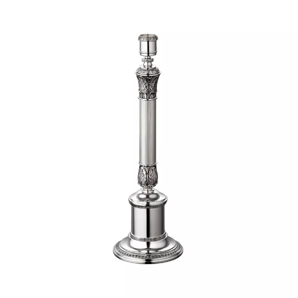 SILVER PLATED CANDLESTICK 1F H33 4210071 MALMAISON