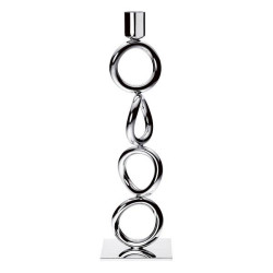 SILVER PLATED CANDLESTICK H...