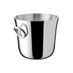 SILVER PLATED ICE BUCKET...