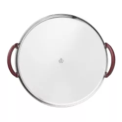 VASSOIO ROTONDO 40 CM, INOX 5900400 MOOD NOMADE