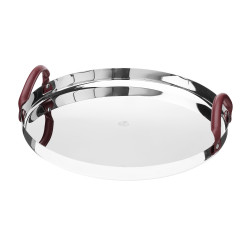 VASSOIO ROTONDO 40 CM, INOX 5900400 MOOD NOMADE