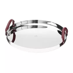 VASSOIO ROTONDO 40 CM, INOX 5900400 MOOD NOMADE