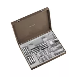 38 PIECES FLATWARE STORAGE...