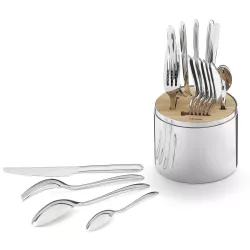 SET POSATE 24 PEZZI INOX 2406299 ESSENTIEL