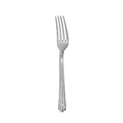 SILVER PLATED DESSERT FORK...