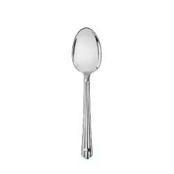 SILVER PLATED DESSERT SPOON...