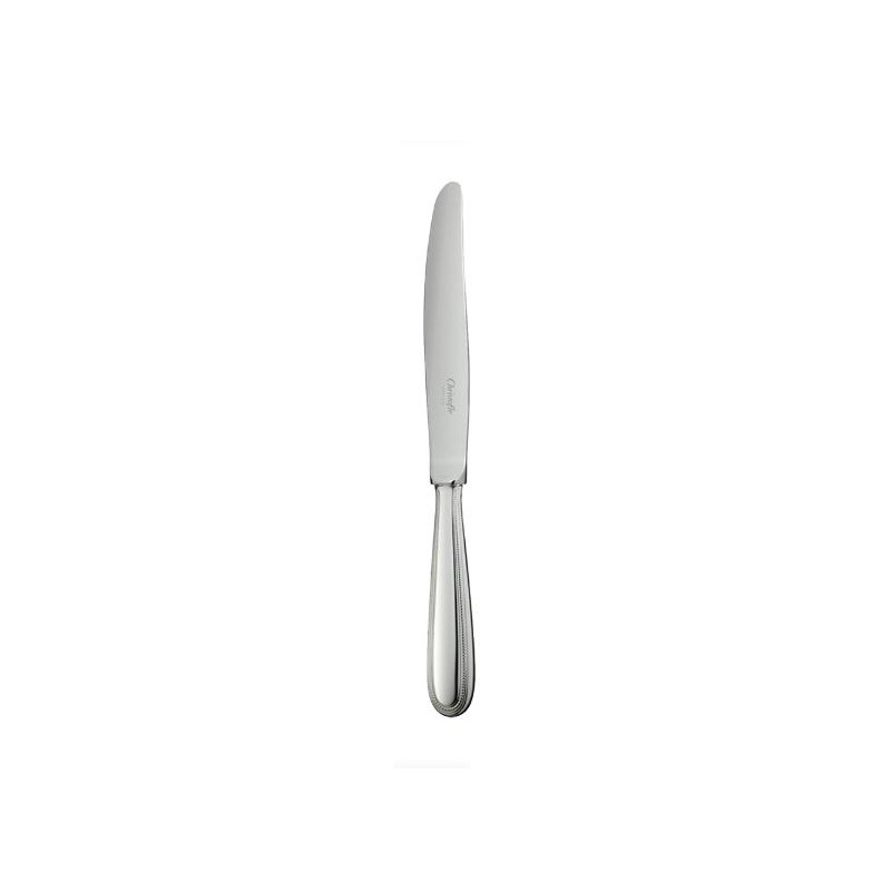 SILVER PLATED DINNER KNIFE 0010009 PERLES