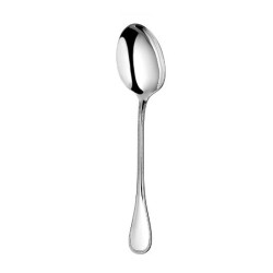SILVER PLATED SERVING SPOON 0010006 PERLES