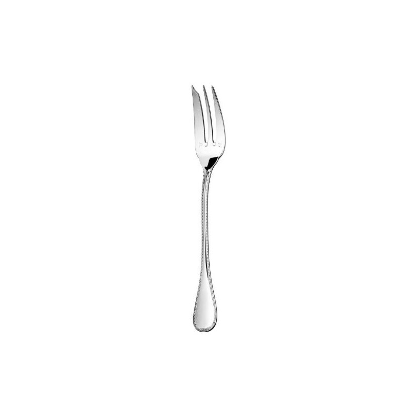 SILVER PLATED SERVINV FORK 0010007 PERLES