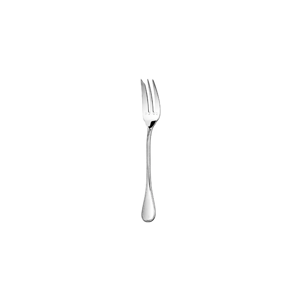 SILVER PLATED SERVINV FORK 0010007 PERLES