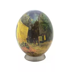 OSTRICH EGG, COFFEE BY VAN...