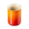 CONTENITORE SPATOLE IN GRES VETRIFICATO - ARANCIO