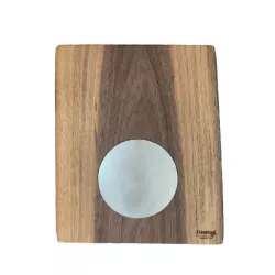 TARTAR PLATE, WALNUT &...