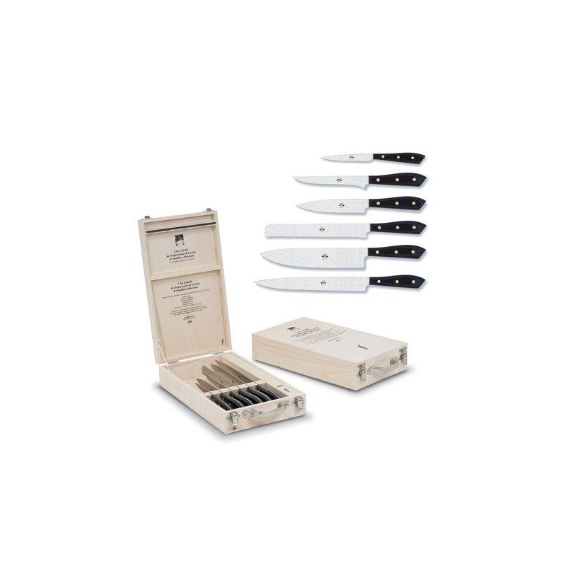 BOX 6 KNIVES MARCHESINO