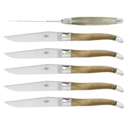 SET 6 COLTELLI CORNO...