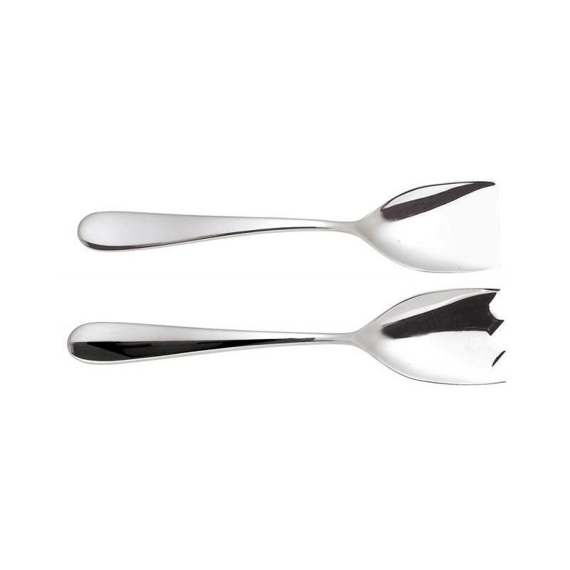 SALAD SERVING SPOON & FORK NUOVO MILANO 5180/14