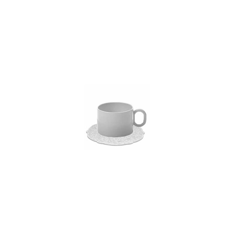 TAZZA TE  C/PIATTO C/RILIEVO DRESSED MW01/78-79