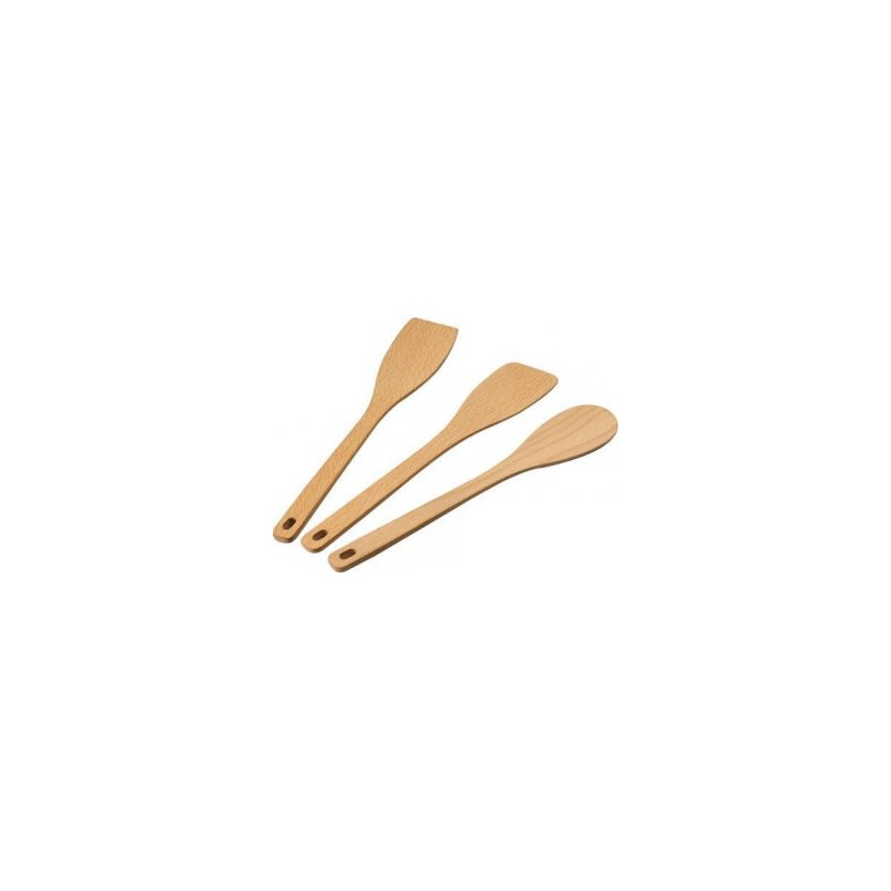 S/3 CUCCHIAI DA CUCINA IN LEGNO - KITCHEN TOOLS