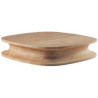 SQUARE CHOPPING BOARD, MADE IN BAMBOO, 22x22 - CHOP