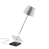 CHROME TABLE LAMP, POLDINA PRO