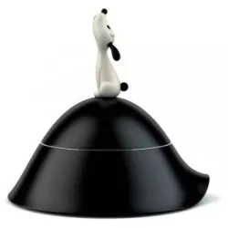 CIOTOLA X CANI INOX NERA -...