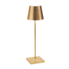 TABLE LAMP, POLDINA PRO, CHROME/GOLD