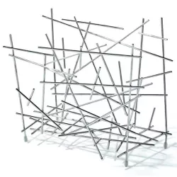 PORTARIVISTE INOX 35 CM -...