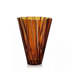 VASE, AMBER, "SHANGAI",...