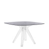 "SIR GIÒ" TABLE, TRANSPARENT / FUMÈ, 3276/16