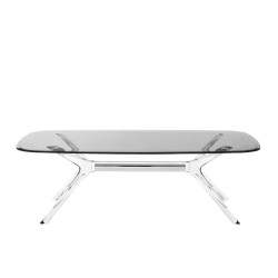 TABLE, CHROME/FUMÈ, "BLAST", 4096/C6