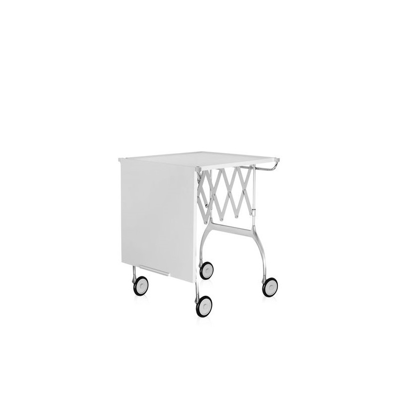 Carrello Portavivande Kartell Gastone - Pieghevole, Design Moderno, Bianco - Foto 9